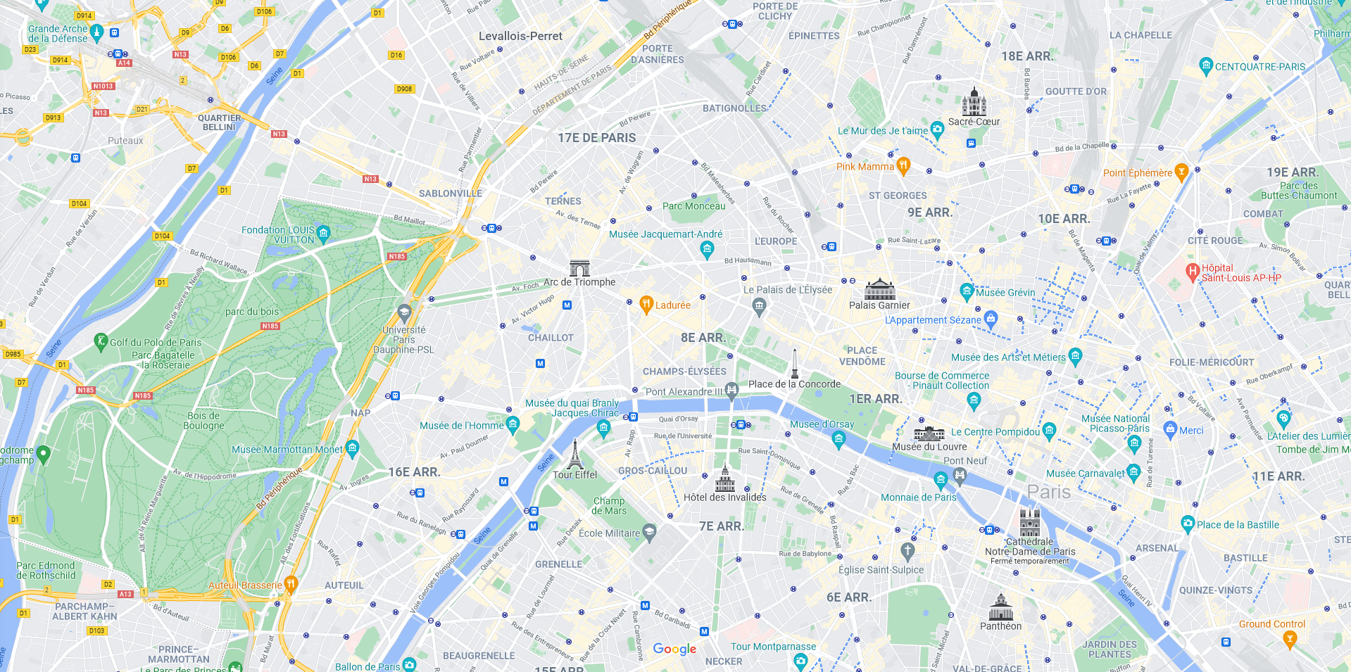 Maps Paris 3